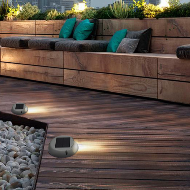 Segnapasso solare da terra 4W