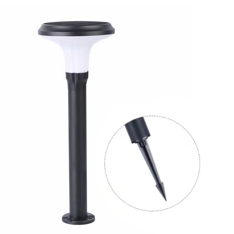 SET di 4 Lampioncini solari da terra: H700mm Ø260mm 15W